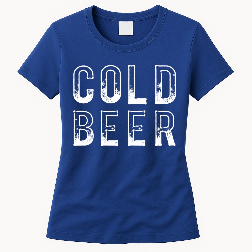 Ice Cold Beer Womens T-Shirt