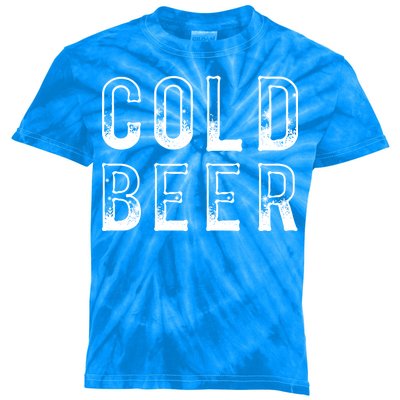 Ice Cold Beer Kids Tie-Dye T-Shirt