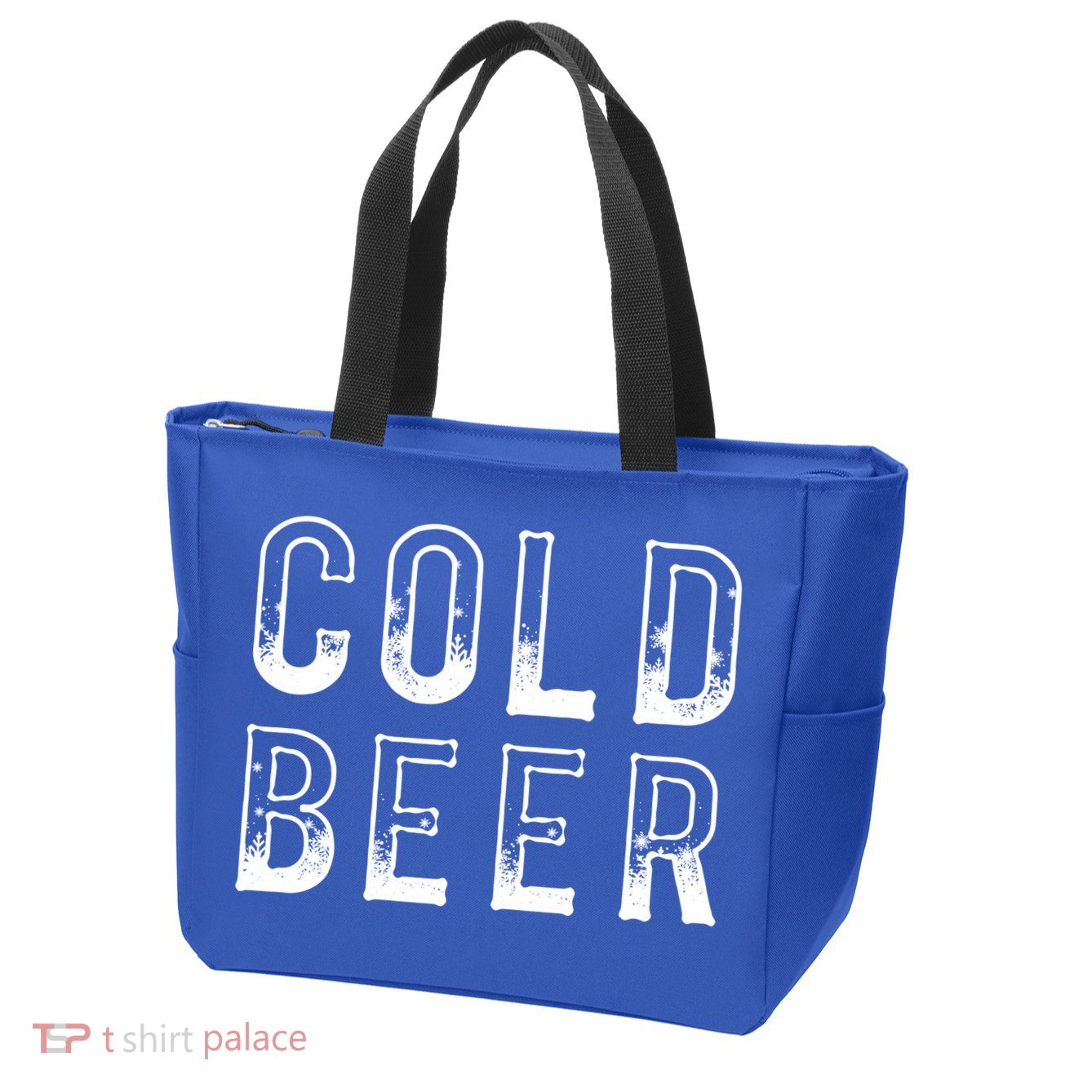Ice Cold Beer Zip Tote Bag