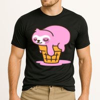 Ice Cream Sloth Cute Cooling Performance Crew T-Shirt
