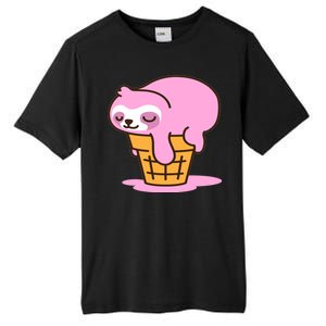 Ice Cream Sloth Cute Tall Fusion ChromaSoft Performance T-Shirt