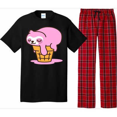 Ice Cream Sloth Cute Pajama Set