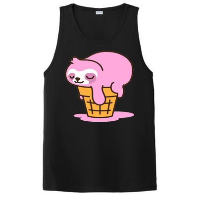 Ice Cream Sloth Cute PosiCharge Competitor Tank