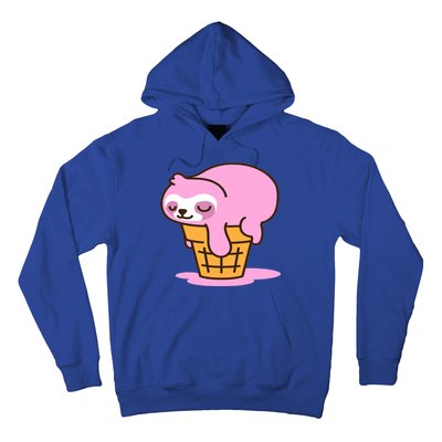 Ice Cream Sloth Cute Hoodie