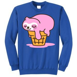 Ice Cream Sloth Cute Sweatshirt