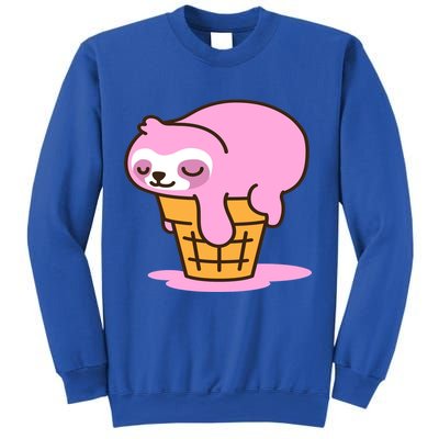 Ice Cream Sloth Cute Sweatshirt