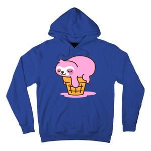 Ice Cream Sloth Cute Tall Hoodie