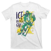 Ice Hockey Girl T-Shirt