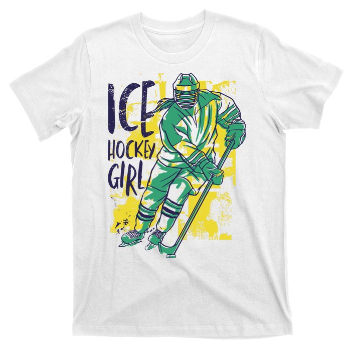 Ice Hockey Girl T-Shirt