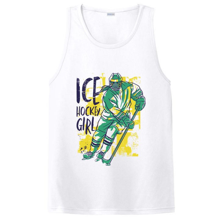 Ice Hockey Girl PosiCharge Competitor Tank