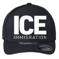 ICE Immigration Flexfit Unipanel Trucker Cap