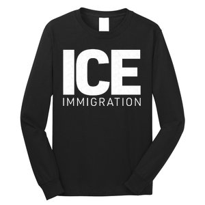 ICE Immigration Long Sleeve Shirt