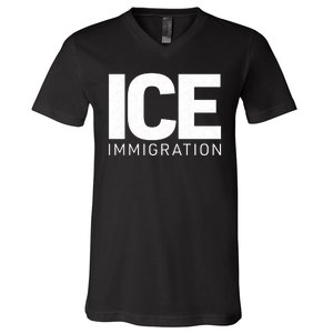 ICE Immigration V-Neck T-Shirt