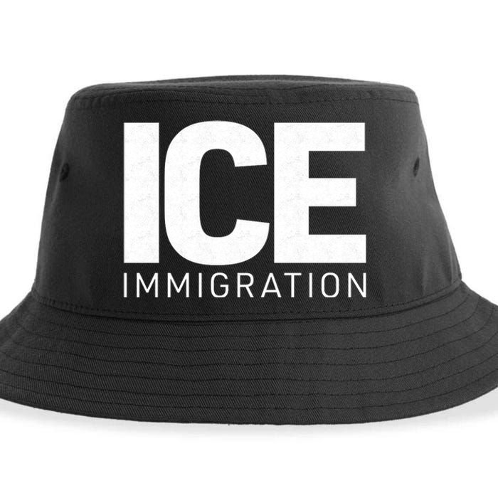 ICE Immigration Sustainable Bucket Hat