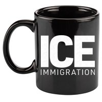 ICE Immigration 11oz C Handle Ceramic Mug