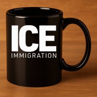 ICE Immigration 11oz C Handle Ceramic Mug