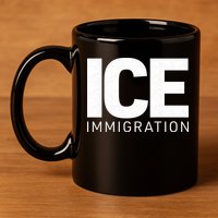 ICE Immigration 11oz C Handle Ceramic Mug