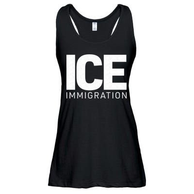 ICE Immigration Ladies Essential Flowy Tank