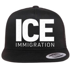 ICE Immigration Flat Bill Trucker Hat