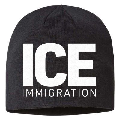 ICE Immigration Sustainable Beanie