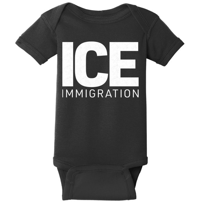 ICE Immigration Baby Bodysuit