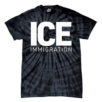 ICE Immigration Tie-Dye T-Shirt