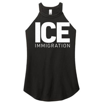 ICE Immigration Women’s Perfect Tri Rocker Tank