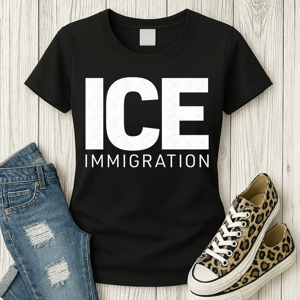 ICE Immigration Womens T-Shirt