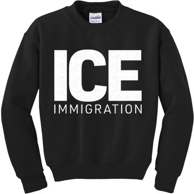ICE Immigration Kids Sweatshirt