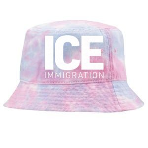 ICE Immigration Tie-Dyed Bucket Hat