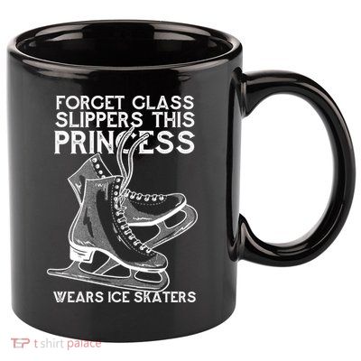 Ice Skating Princess 11oz C Handle Ceramic Mug