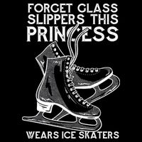 Ice Skating Princess Womens Tank Top