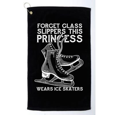 Ice Skating Princess Golf Towel