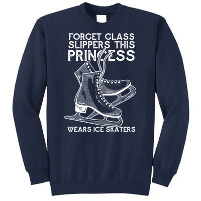 Ice Skating Princess Tall Sweatshirt