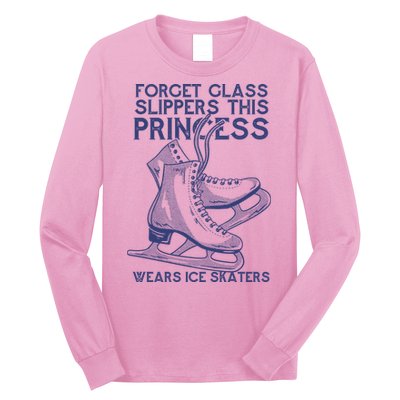 Ice Skating Princess Long Sleeve Shirt