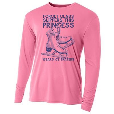 Ice Skating Princess Cooling Performance Long Sleeve Crew