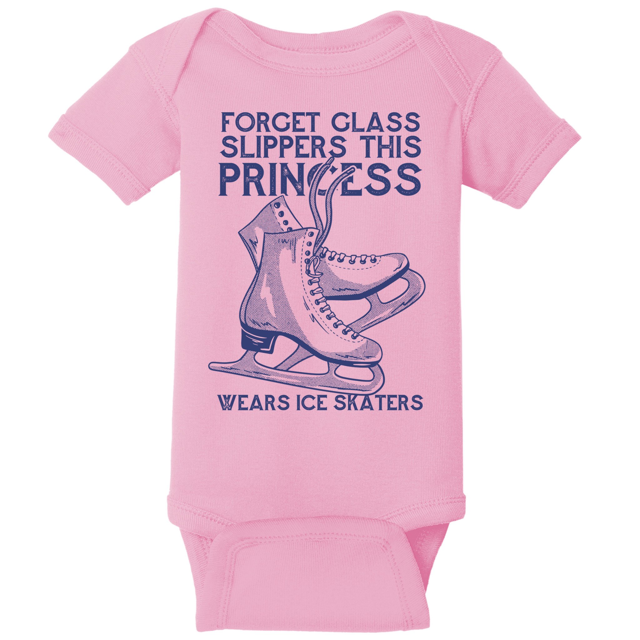 Ice Skating Princess Baby Bodysuit