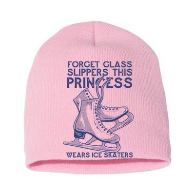 Ice Skating Princess Short Acrylic Beanie