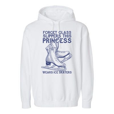 Ice Skating Princess Garment-Dyed Fleece Hoodie