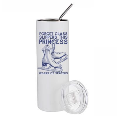 Ice Skating Princess Stainless Steel Tumbler