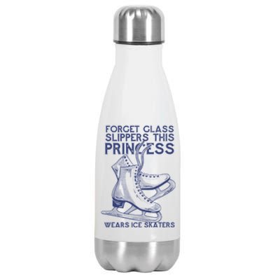 Ice Skating Princess Stainless Steel Insulated Water Bottle