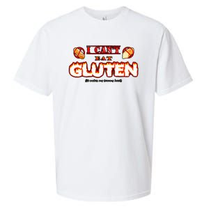 I Cant Eat Gluten It Makes My Tummy Hurt Sueded Cloud Jersey T-Shirt