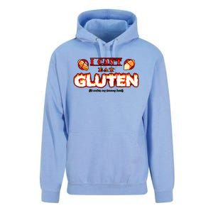 I Cant Eat Gluten It Makes My Tummy Hurt Unisex Surf Hoodie