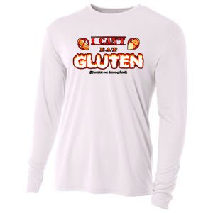 I Cant Eat Gluten It Makes My Tummy Hurt Cooling Performance Long Sleeve Crew