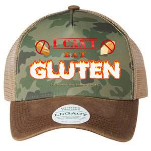 I Cant Eat Gluten It Makes My Tummy Hurt Legacy Tie Dye Trucker Hat