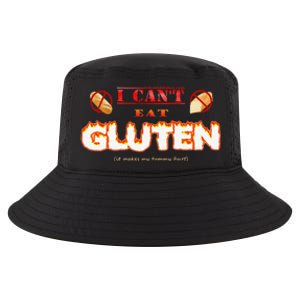 I Cant Eat Gluten It Makes My Tummy Hurt Cool Comfort Performance Bucket Hat