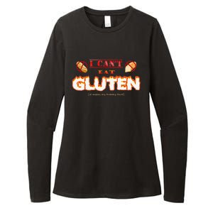 I Cant Eat Gluten It Makes My Tummy Hurt Womens CVC Long Sleeve Shirt