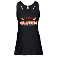 I Cant Eat Gluten It Makes My Tummy Hurt Ladies Essential Flowy Tank