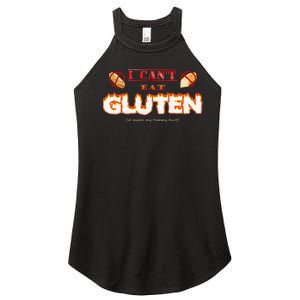 I Cant Eat Gluten It Makes My Tummy Hurt Women's Perfect Tri Rocker Tank