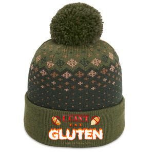 I Cant Eat Gluten It Makes My Tummy Hurt The Baniff Cuffed Pom Beanie